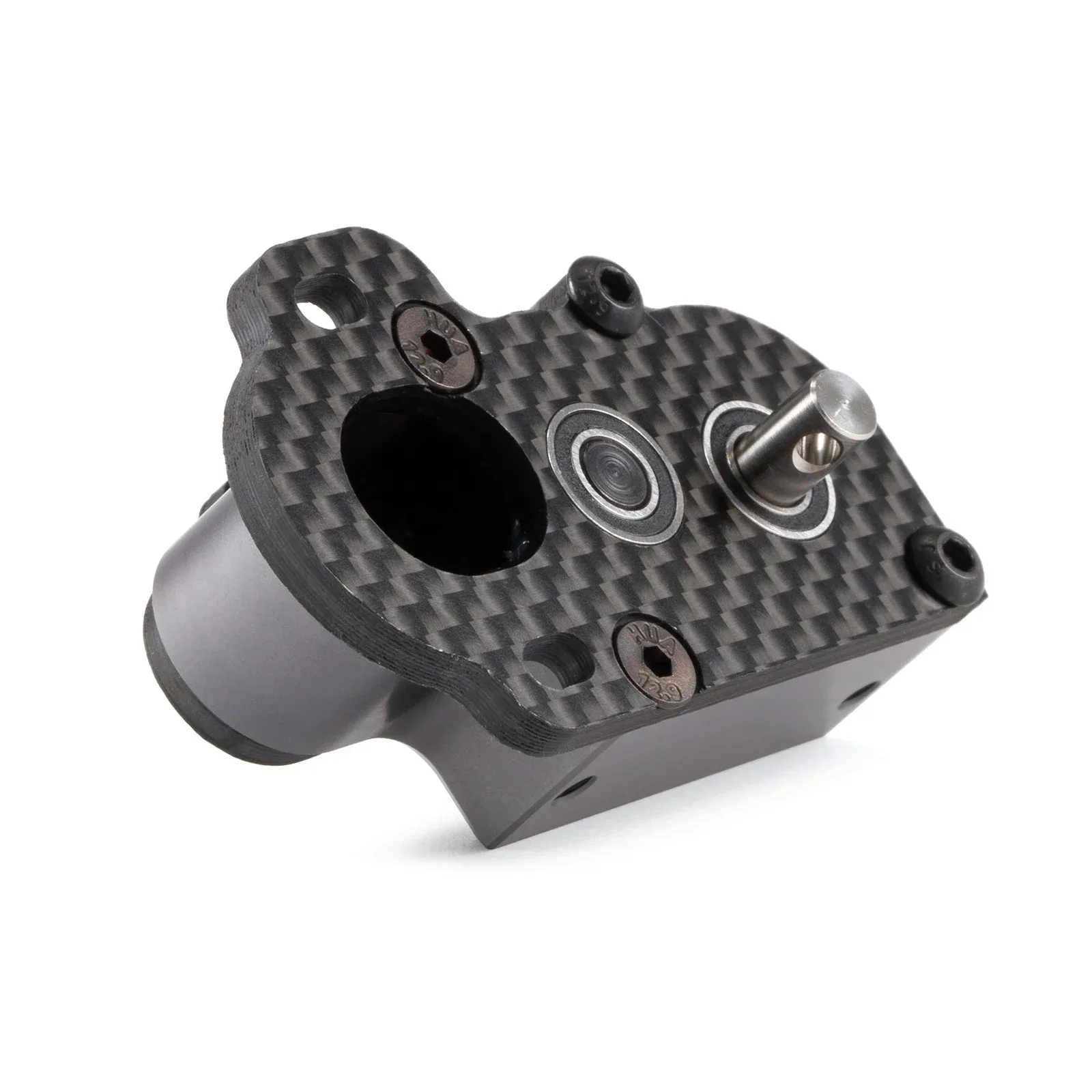 ชุดเกียร์ CNC 48 พิทช์ อัลตร้าไลท์ ขนาดเล็ก พร้อมแผ่นรองกันลื่น สำหรับแชสซี LCG 1/10 ชุดดัดแปลง SCX10 III AR45 Capra Axle