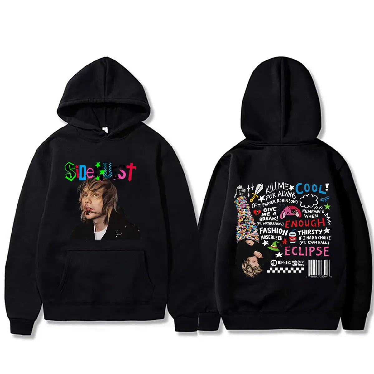 

Rock Band 5 Seconds of Summer Graphic Hoodie Everyone's A Star Sweatshirt Men Women Hip Hop Cool Streetwear Male Vintage Hoodies