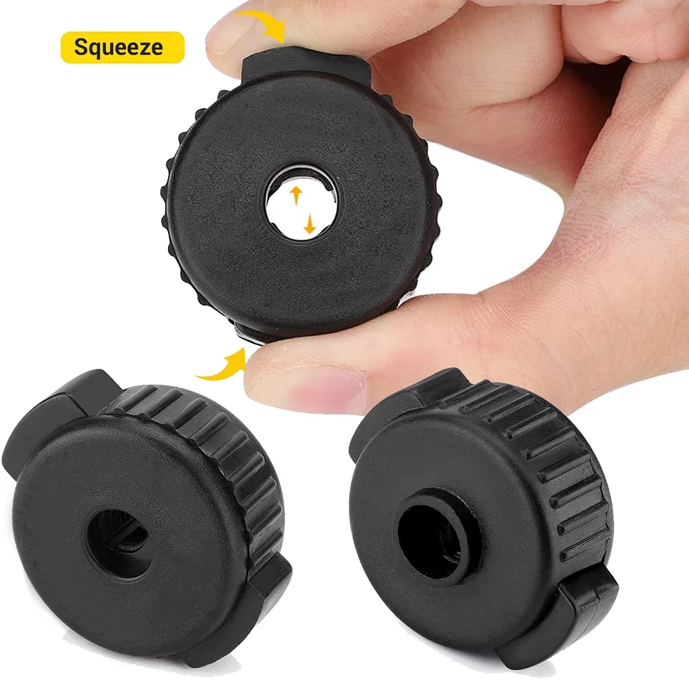 Продажи! 6 шт. пластиковые гайки для тарелок, быстронабор гаек для тарелок для ударных барабанов, запасные части для ударных инструментов