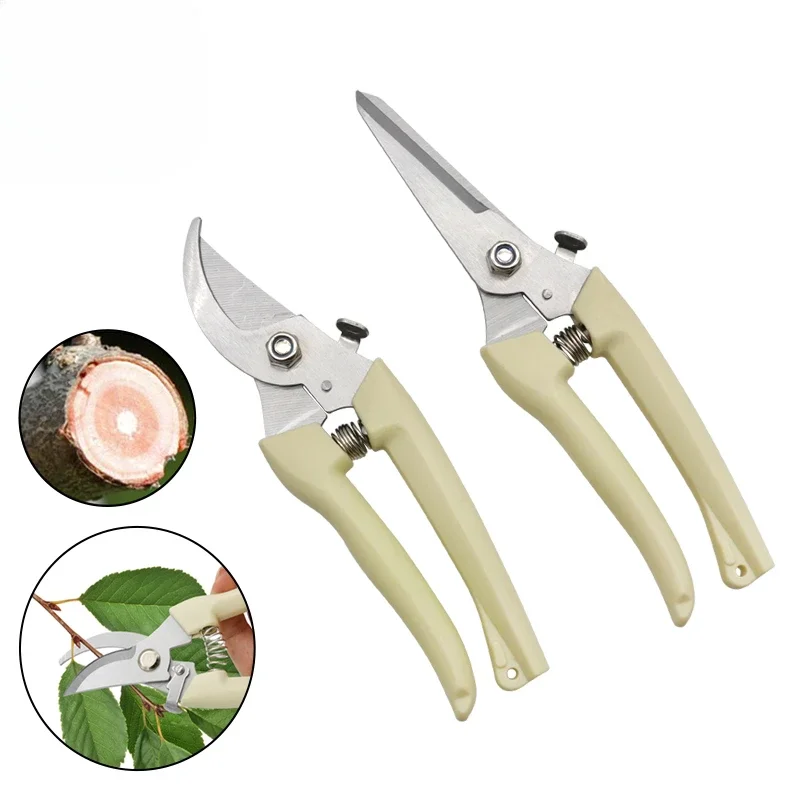 Stainless Steel Grafting Tool Gardening Pruning Shear Scissor Branch Tool Shear Gardening Fruit Tree Pruning Shears