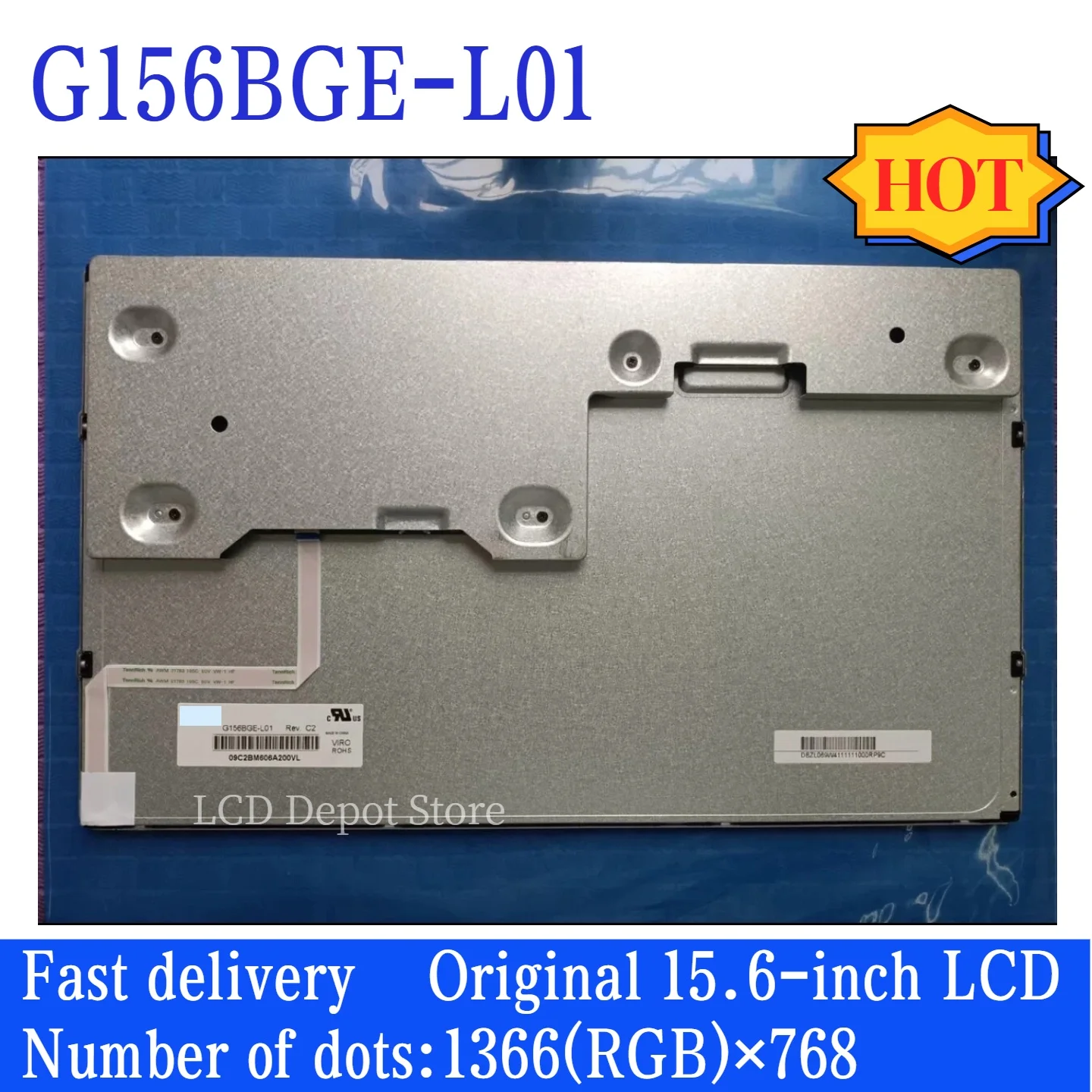 G156BGE-L01 brand new original 15.6-inch industrial control LCD module 1366*768