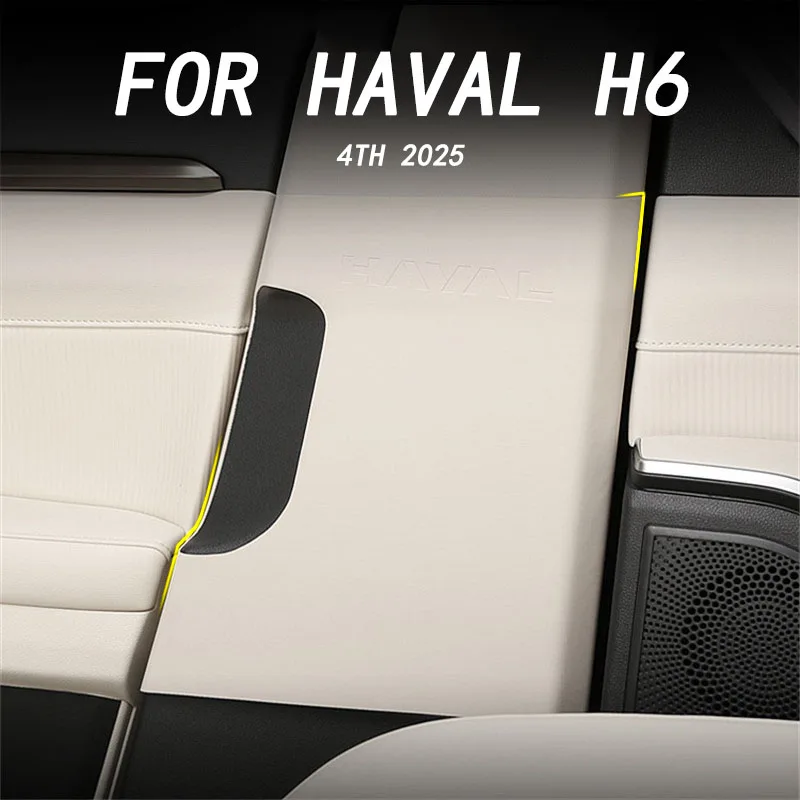 Car interior decoration accessories, seat belts, crash cushions, and dirt proof pads for HAVAL H6 4TH 2025