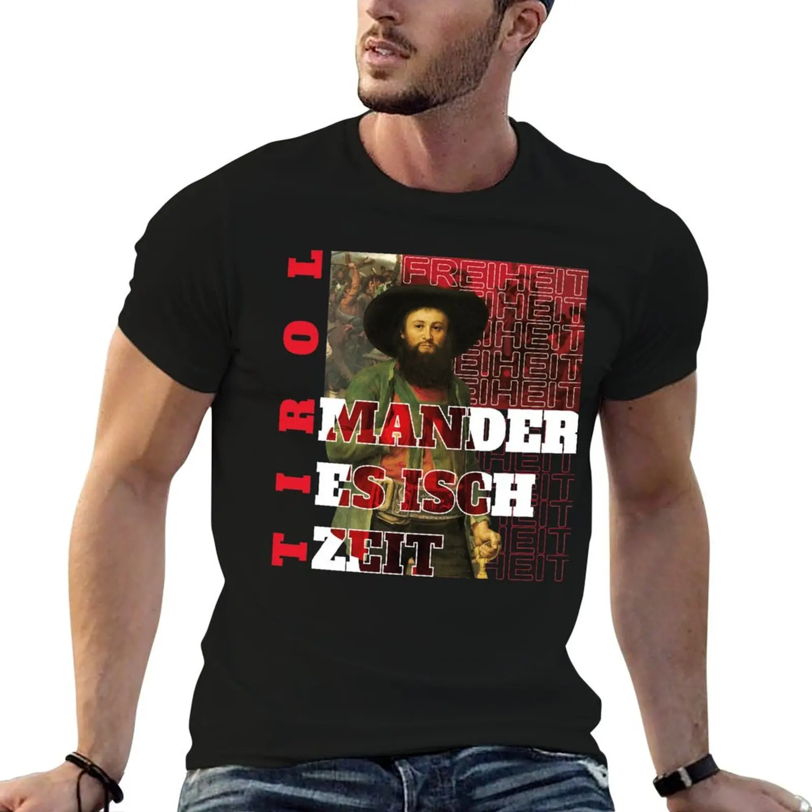 

It's time for Andreas Hofer Tirol T-Shirt t shirts designer cotton tshirt 100% man t shirts cotton T-shirt