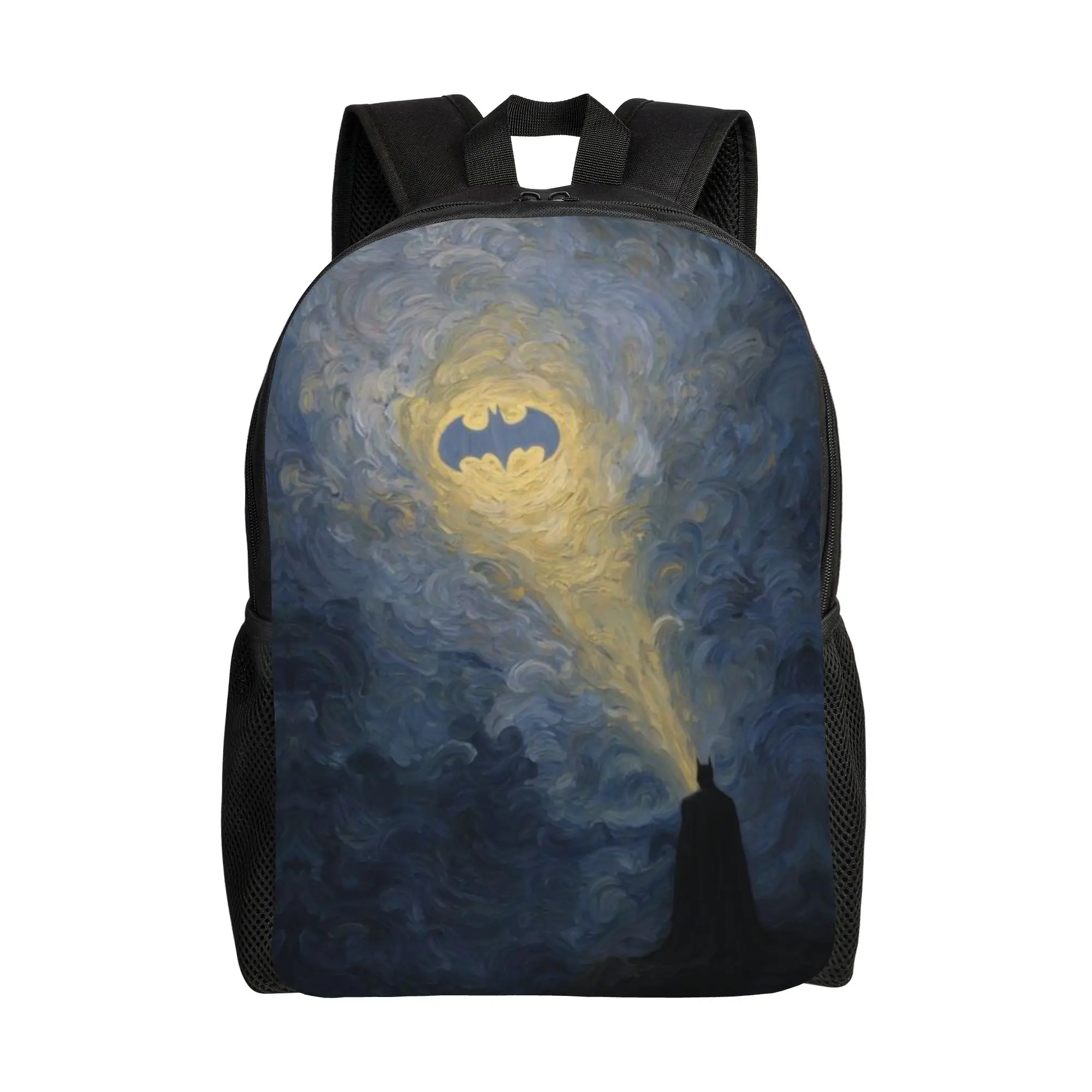 

Batman Laptop Bag Back to school season Heroic Anime High Street Backpack