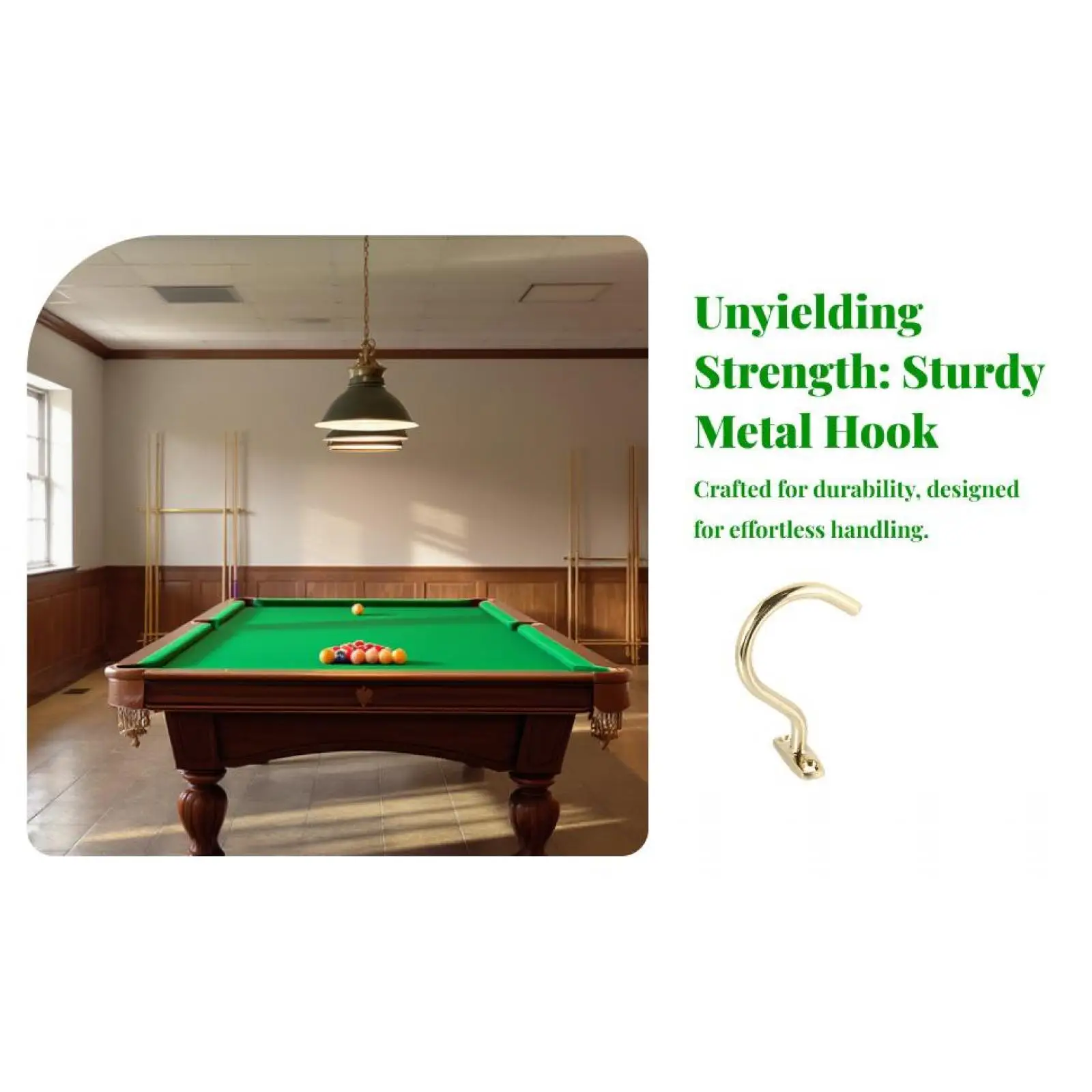 

Боковое крепление для стола, крючок для снукера, металлические аксессуары для бильярда, держатель для стойки для мостика для хранения киев