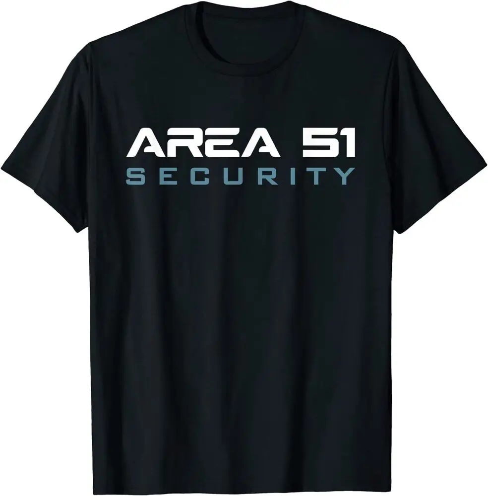 

Area 51 Conspiracy Theory Security Secret Job Title T-Shirt For Men Clothing Women Short Sleeve Tees High Quality 100%Cotton