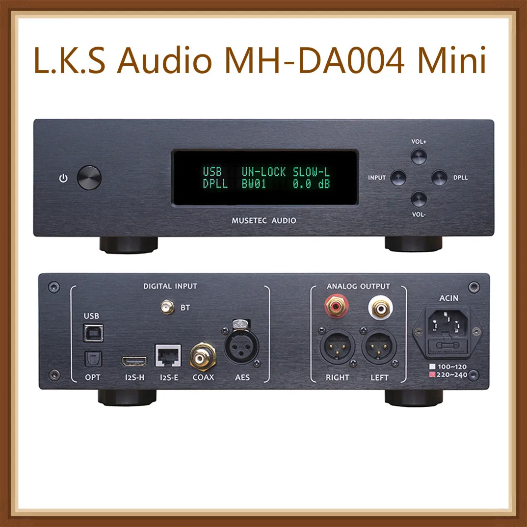 

L.K.S Audio MH-DA004 Mini ES9038pro Flagship DAC Audio Decoder