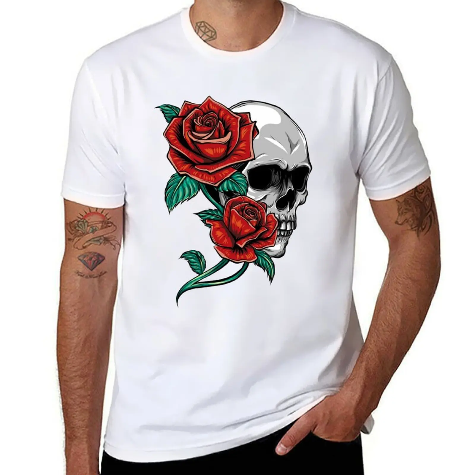 Футболка с черепами Энди Уорхола для мужчин