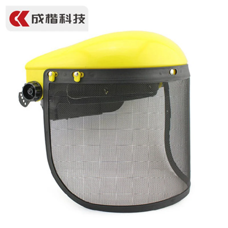 CK Tech Multipurpose Removable Safety Protective Face Shie Wire Mesh Mowing Protection Face Shield Against Iron Chips Wood Chips