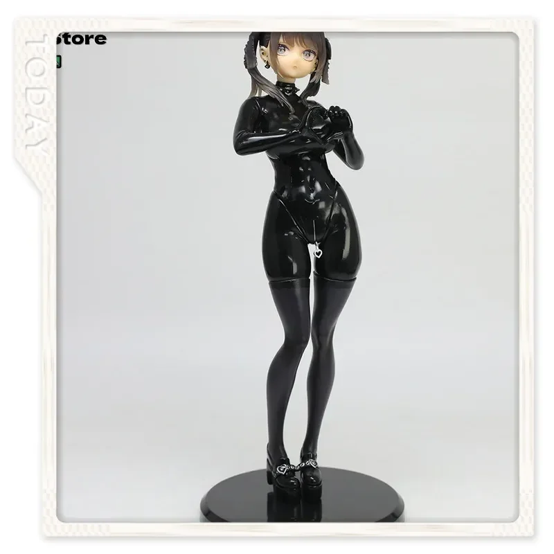 

Аниме-фигурка GK Курокава Миува: коллекционная настольная статуэтка девушки в черной латексной униформе, модель для отаку-фанатов