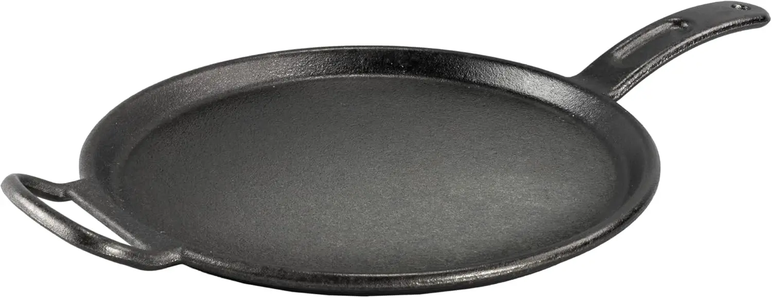 

BOLD 12 Inch Seasoned Cast Iron Griddle, Design-Forward Cookware