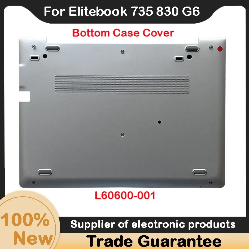 

New For HP Elitebook 735 G6 830 G6 Laptop Bottom Case Lower Base Cover D Cover Shell L60600-001