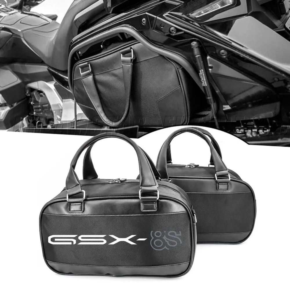 

For GSX-8S V-STROM 800DE 800SE 2023-2024 Motorcycle Trunk Saddlebag Saddle bags Liner Set Inner Bag Side Case