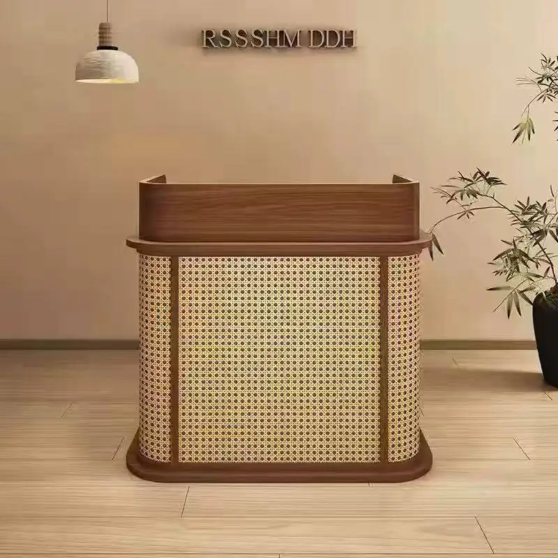 

Design Company Reception Desks Display Restaurant Hotel Modern Luxury Shop Reception Desks Beauty Mostrador Lounge Furniture