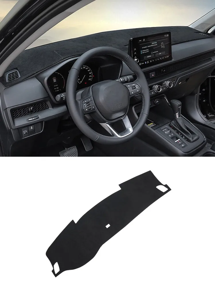 Dashboard Cover Avoid Light Pad For Honda CRV 2023 Center Console Intrument Sunscreen Car Interior Accessories