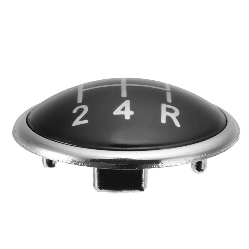 Carro manual de engrenagem Shift Knob Cap, Capa para Golf V MK5 2003-2009, 5 velocidades