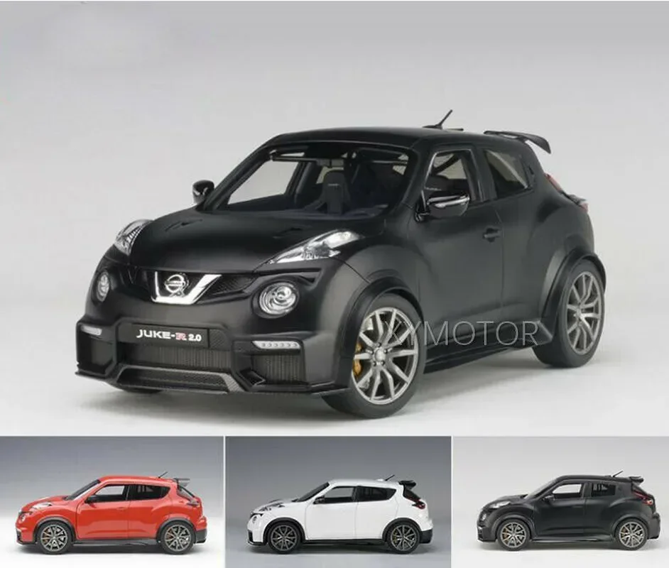 

1/18 AUTOart For NISSAN JUKE R 2.0 Diecast Car Model Gift Collection Ornament Display Black/Red/White Metal,Plastic,Rubber