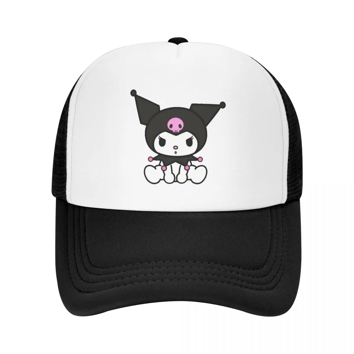 

NEW Unisex Hats Kuromi Mesh Baseball Cap Casual Dad Hat Trucker Caps