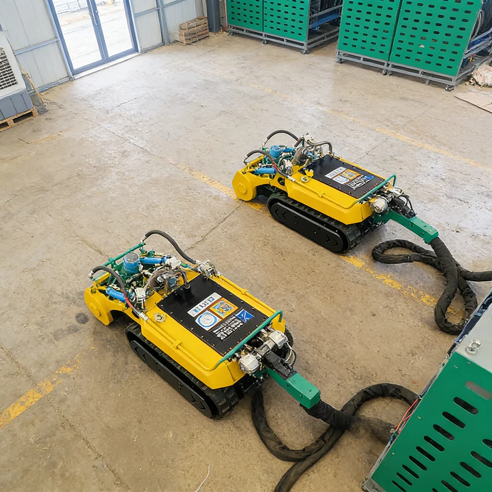 Robot Inspection Camera Rov Underwater River Cleaning Machine Amphibious Vehicles for Sale