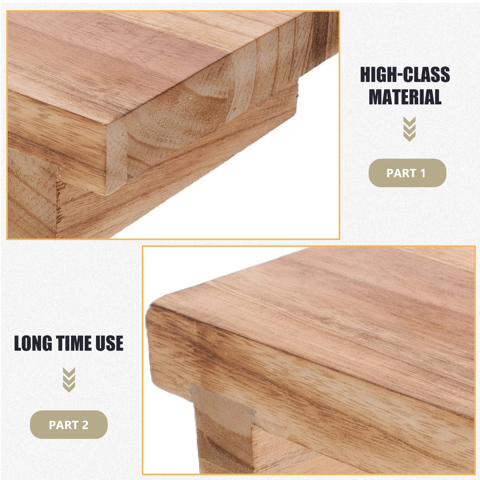 작은 나무 발판 사무실 거실 소파 발판 욕실 노인을위한 발판 인체 공학적 다리 받침대 발 받침대