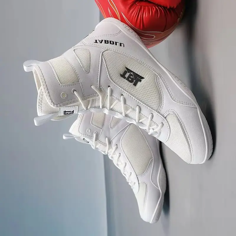 

Professional Men Wrestling Shoe Comfortable Boxing Sneakers for Men Indoor Men Gym Training Shoe Gym Training Shoe