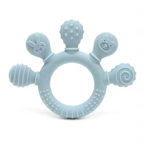 erduo Silicone Baby teether anxiety teething toys 0 12 months chew beads sensory gum relief soother - Image 7
