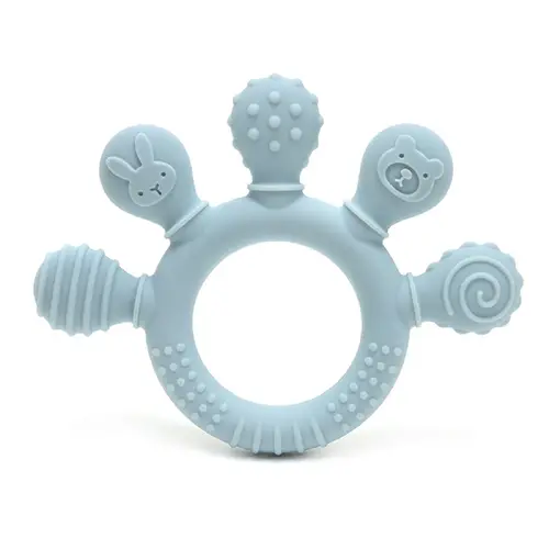 erduo Silicone Baby teether anxiety teething toys 0 12 months chew beads sensory gum relief soother - Image 7