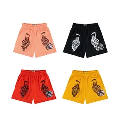 Eric Emanuel EE Basic Mesh Short Classic Floral Printed Gym Shorts Men's Gym Basketball Sports Beach Shorts Men