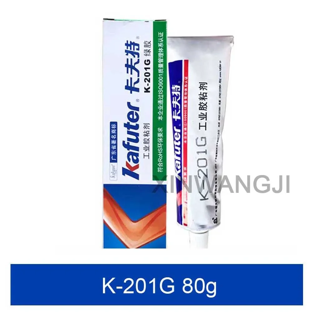 Kafuter Insulation Silicone Rubber Electronic Components Screw Fixed Special Sealant Yellow/Green/Red Glue K-1668 K-200R