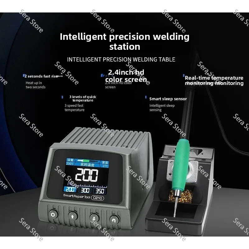 Mobile phone repair welding tool 85W constant temperature digital display anti-static intelligent welding table 110V/220V