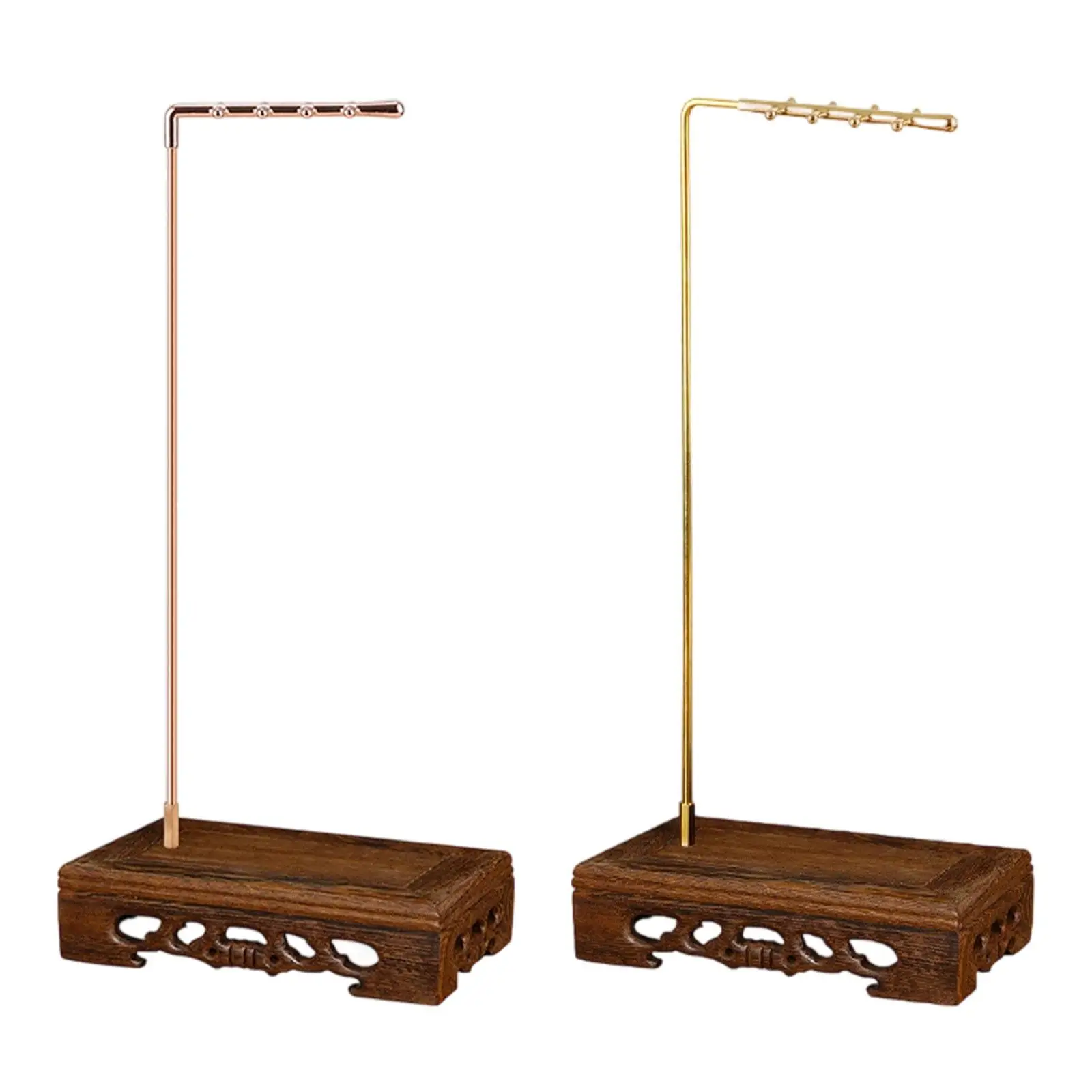 Calligraphy Pen Holder Stand Hanging Organizer Rack Chinese Writing Brush Hanger for School Apartment Office Home Birthday Gift