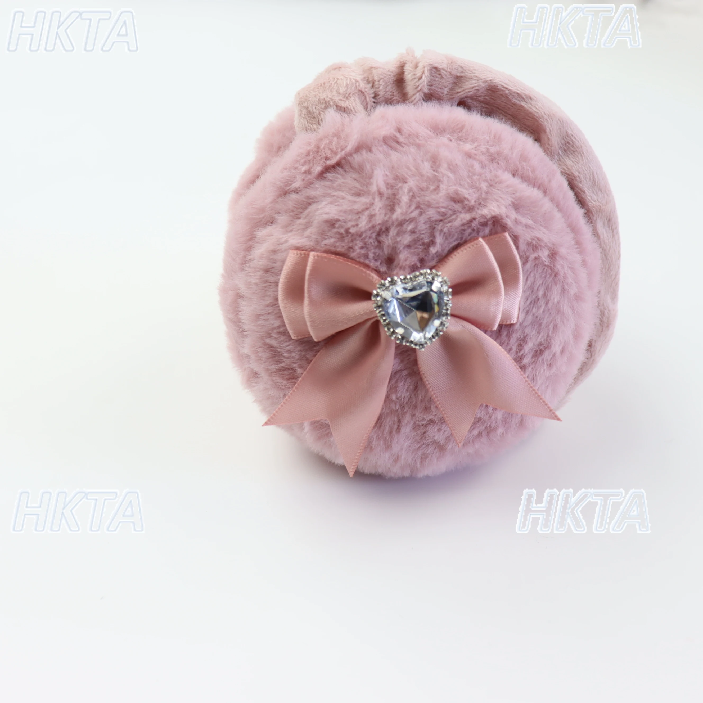 النمط الياباني الحلو رقيق القوس الأذن يفشل للنساء شتاء دافئ حجر الراين مزين لطيف الحلو غطاء للأذنين اكسسوارات قابل للتعديل #5