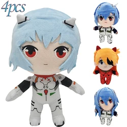 20cm Ayanami Rei Pluszowa lalka Kreskówka Anime Pluszowa zabawka Kawaii Evangelion Pluszowa lalka EVA Miękka wypchana dekoracja pokoju Prezenty świąteczne dla dzieci