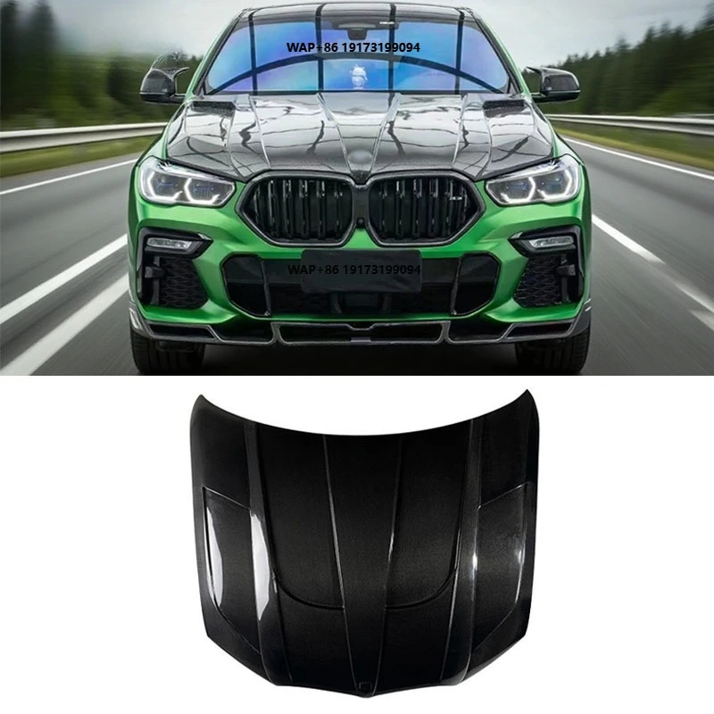 

LD Style Carbon Fiber Hood for X5 G05 Engine Bonnet 2013-2019 Auto Body Systems