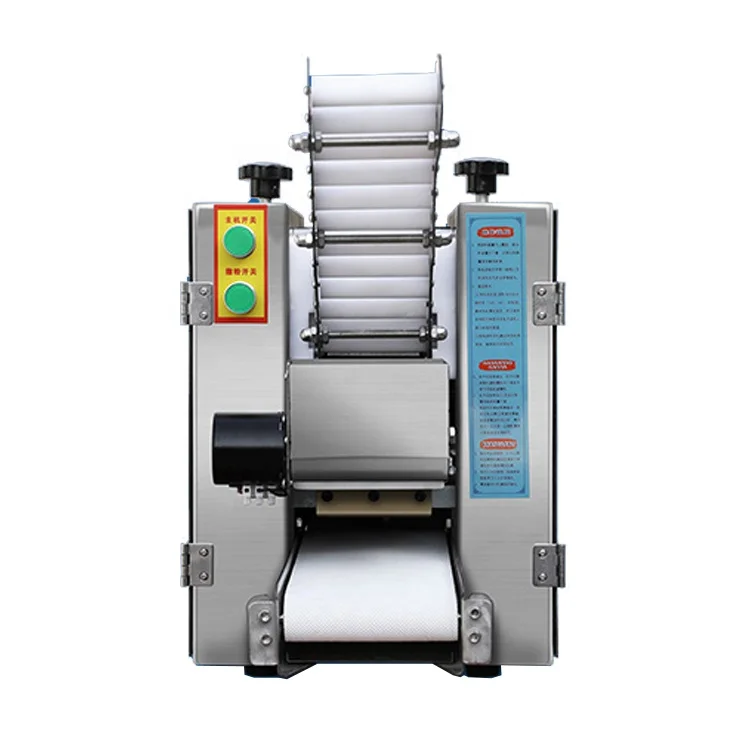 

Automatic Dumpling Maker Skin Wrapper Small Grain Product for Momo Empanada Roti Chapati Tortilla Samosa Wonton Wooden Case