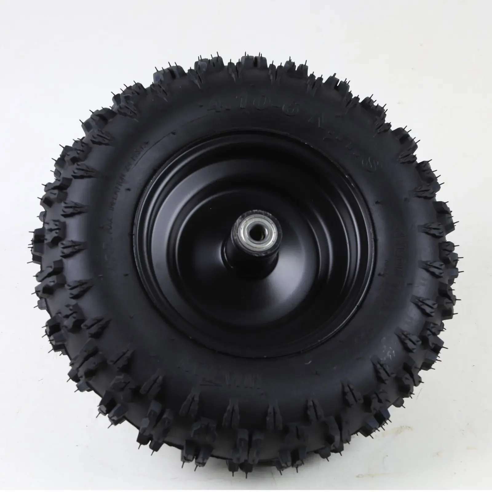 4.10-6 4.10x6 Wheel Rim 6 inch Front Tire for Mower Go kart ATV Quad bike image 4