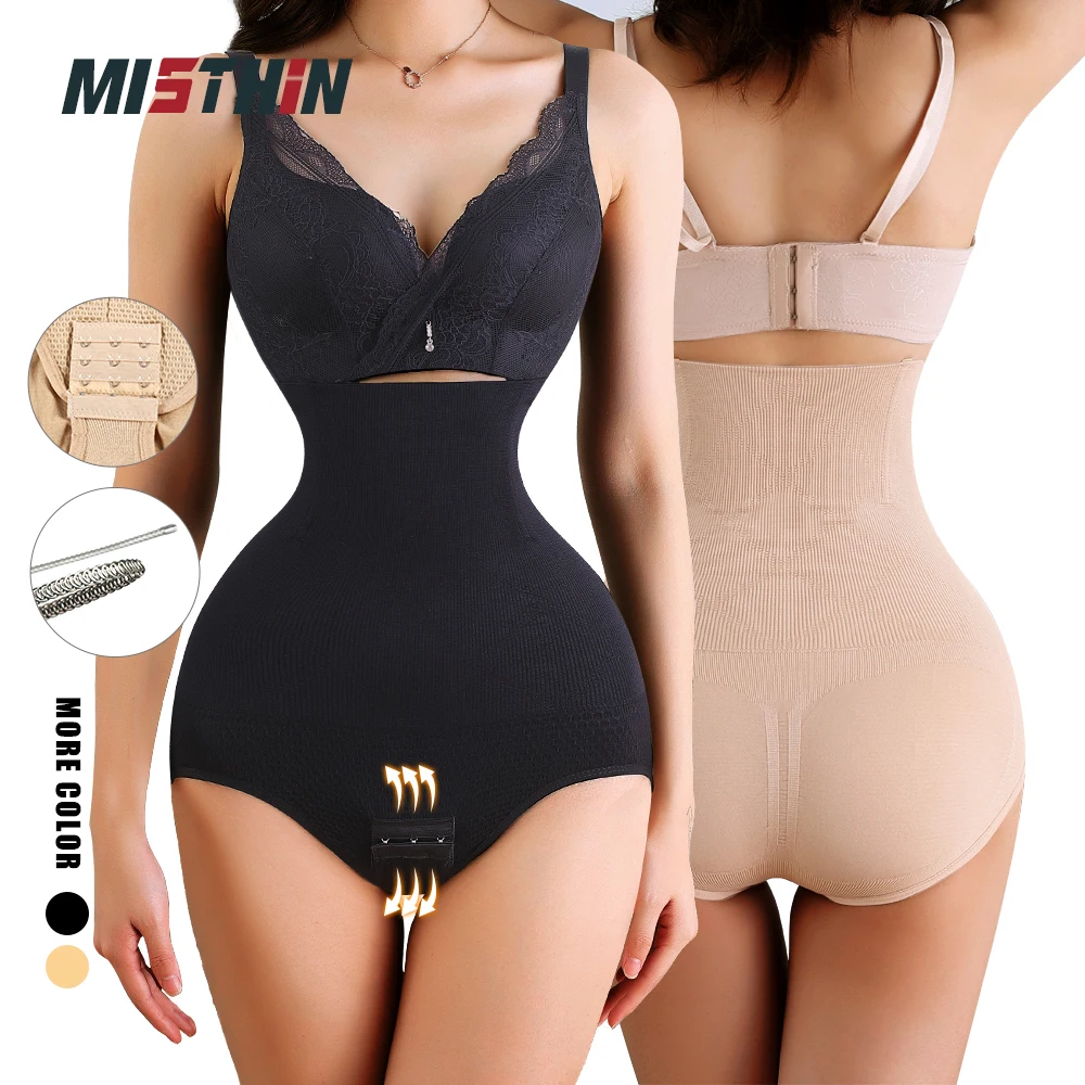 

MISTHIN Women's Underwear Sexy Colombian Reducing And Body Shapers Opening Crotch Corset Clothing Female Seamless Panties