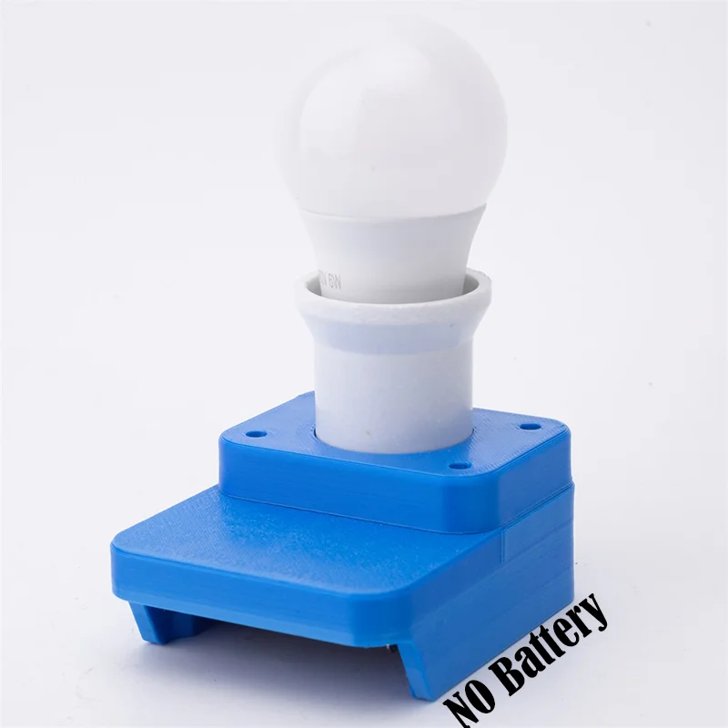 5W LED Work Light E27 Bulb For Kobalt 24V Series Lithium Battery Indoor and outdoor Emergency Lamp (NO Battery )