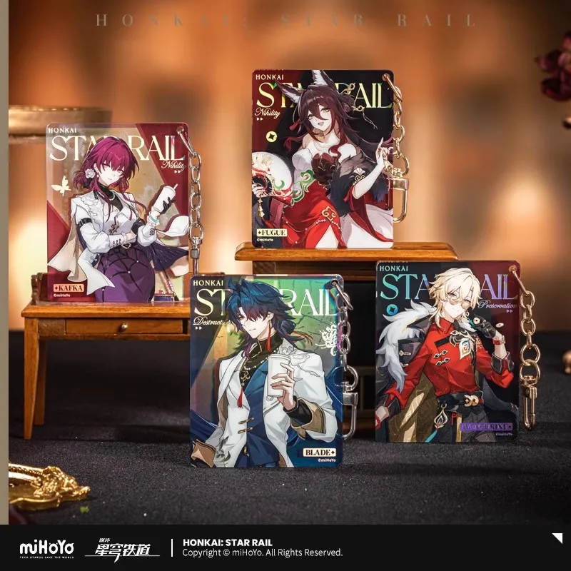 

[Pre-sale] Official miHoYo Honkai: Star Rail Authentic Anime Train Journey Series Game Merchandise Acrylic Keychain Gift