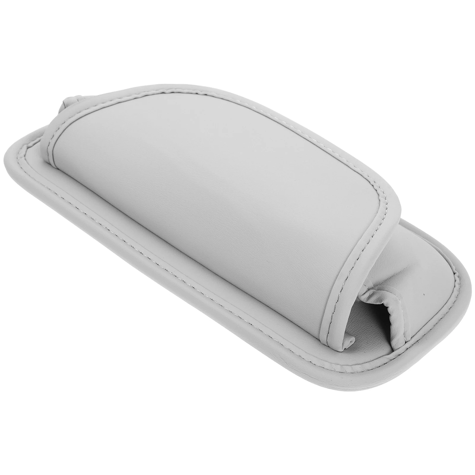 

Glasses Clip Visor Holder Sunglasses Case Auto Pu Visor Glasses Holder Eyeglass Organizer Scratch Protection Portable Sturdy