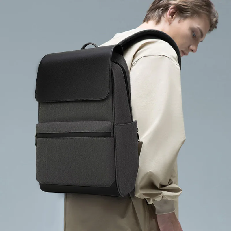 

13“/16" Laptop Men‘s Backpack For Business Casual With Oxford Waterproof Teenager Schoolbag Present For Boyfriend Husband
