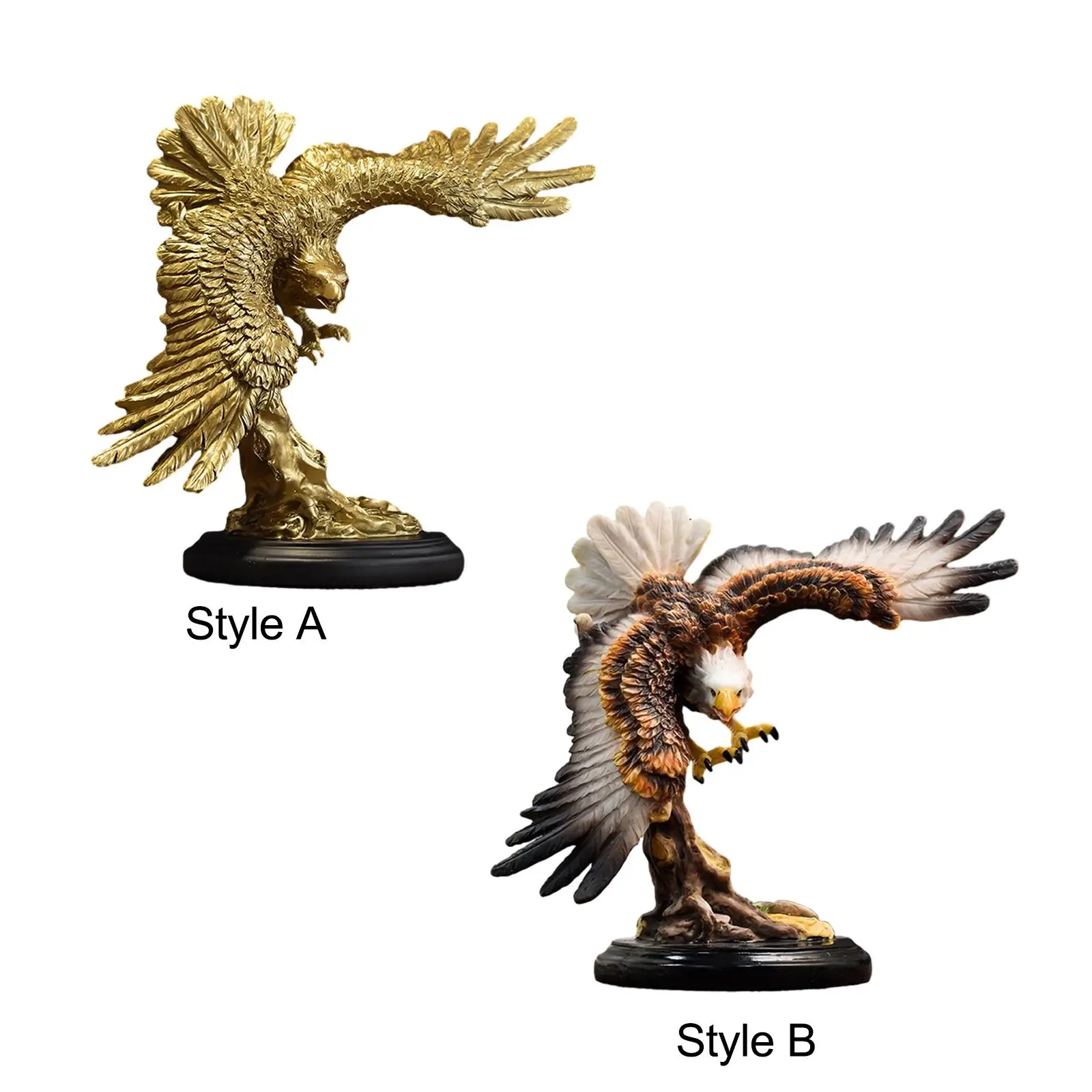 Adler Statue kreative Sammler kunst Innen geschenk Feng Shui Figur für Büros chrank Bücherregal Tisch dekoration Flur