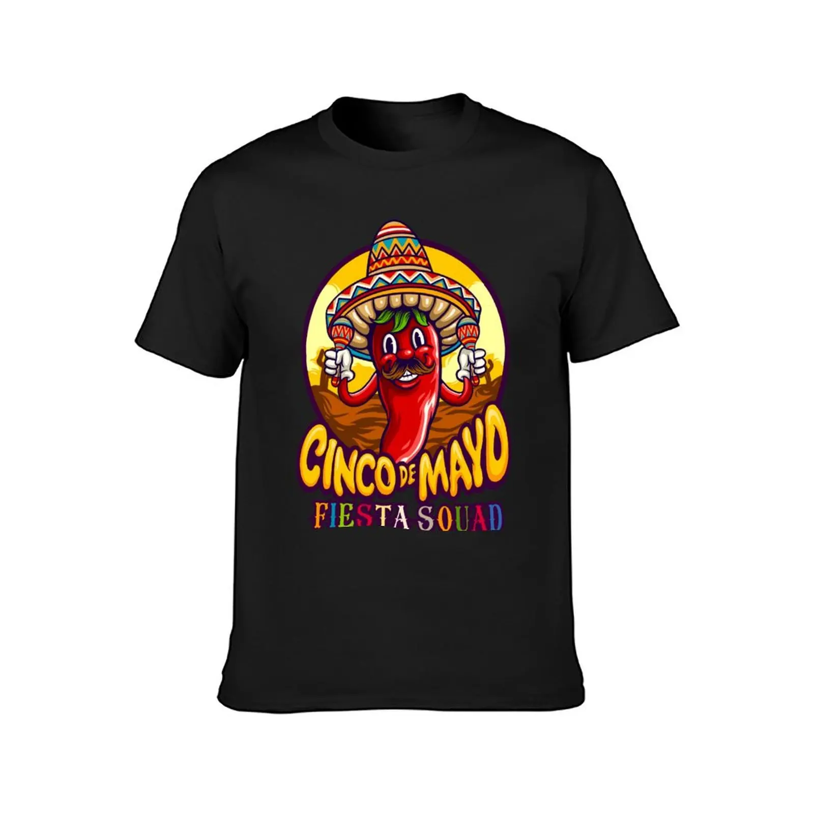 Fiesta Squad Cinco De Mayo Mexican Fiesta 5 De Mayo Women Men Girls Boy T-Shirt tops Blouse summer top plus sizes men t shirt