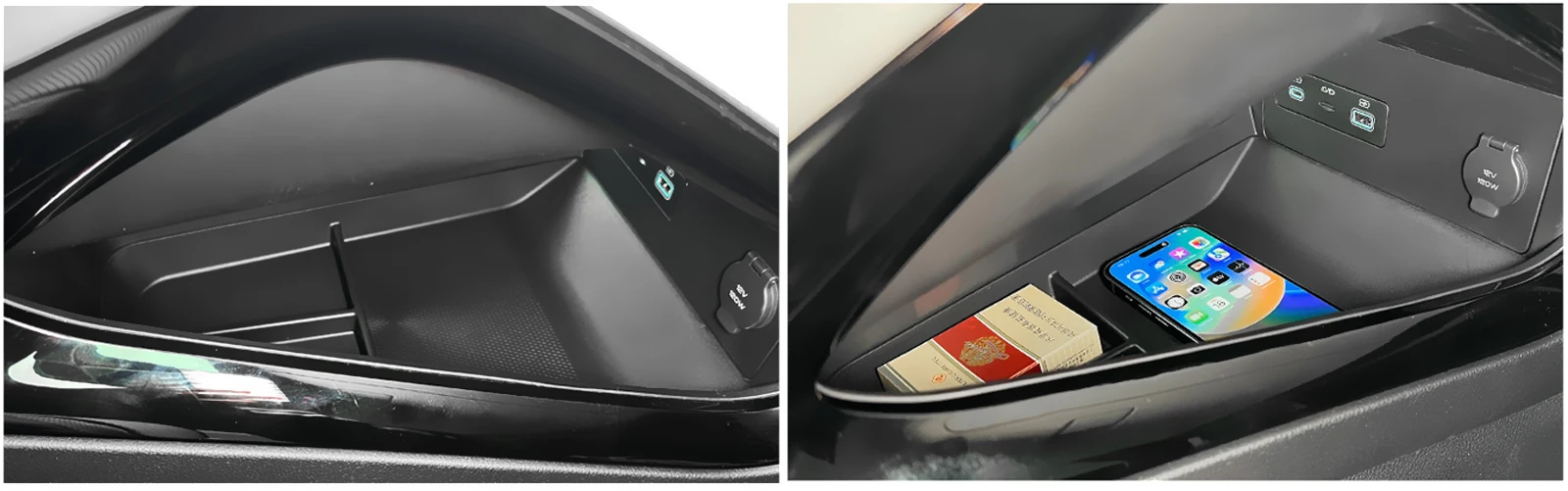 Für BYD Seal U 2023 2024 2025 Armlehne Aufbewahrungsbox Mittelkonsole Getränkehalter Layered Aufbewahrungsbox Zubehör für Song Plus DM-i – Detail 18