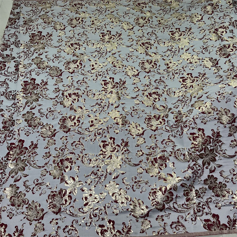 

African Nigerian Sequins Embroidery Tulle Lace Fabric, Sewing , Beads Stone Prom Dresses, High Quality, 5Yards, 2025 DP0487