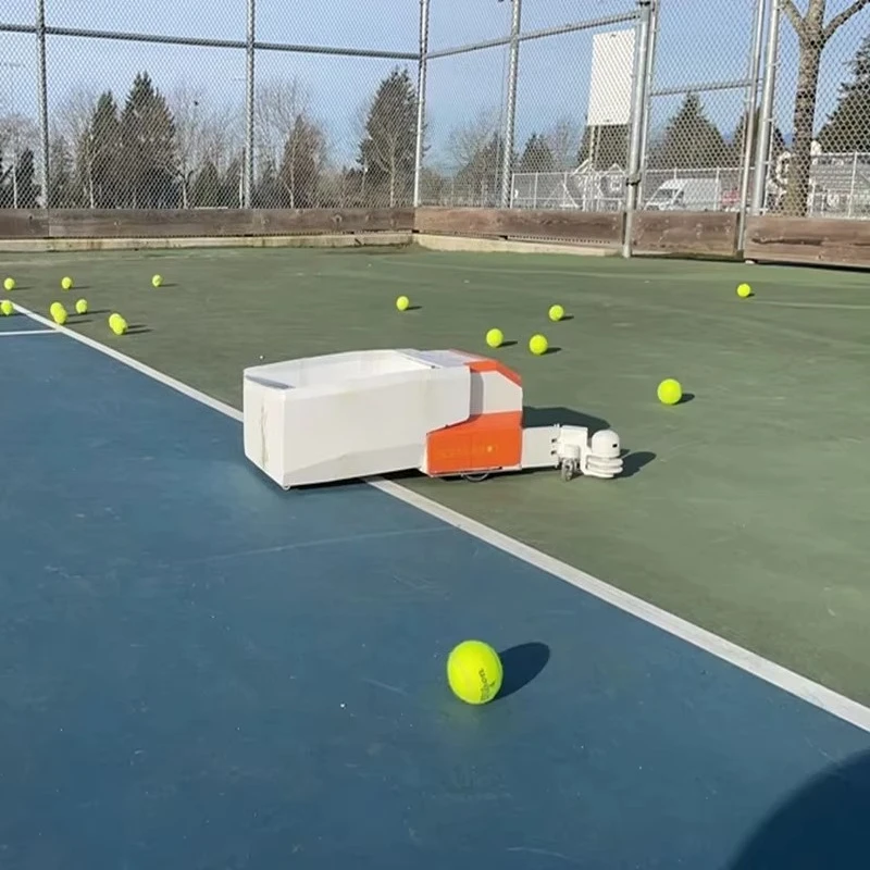 New Released Customs Professional Portable Tennis Ball Picker Smart Tennis Ball Picker