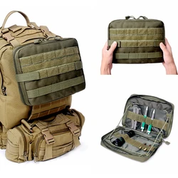 Bolsa Molle para deportes al aire libre, mochila multifunción de nailon, accesorio para acampar, pescar, ciclismo, Trekking, bolsa de herramientas