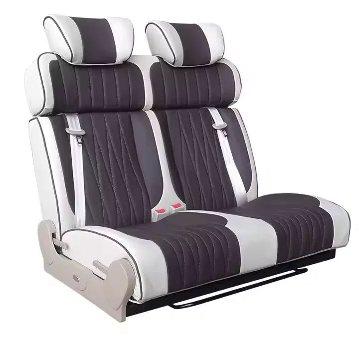 RV Swivel Seat, 2026 New High Quality Pu Leather Folding Car Seat Bed Luxury Camper  Seats for Motorhomes Rv Camper Seat