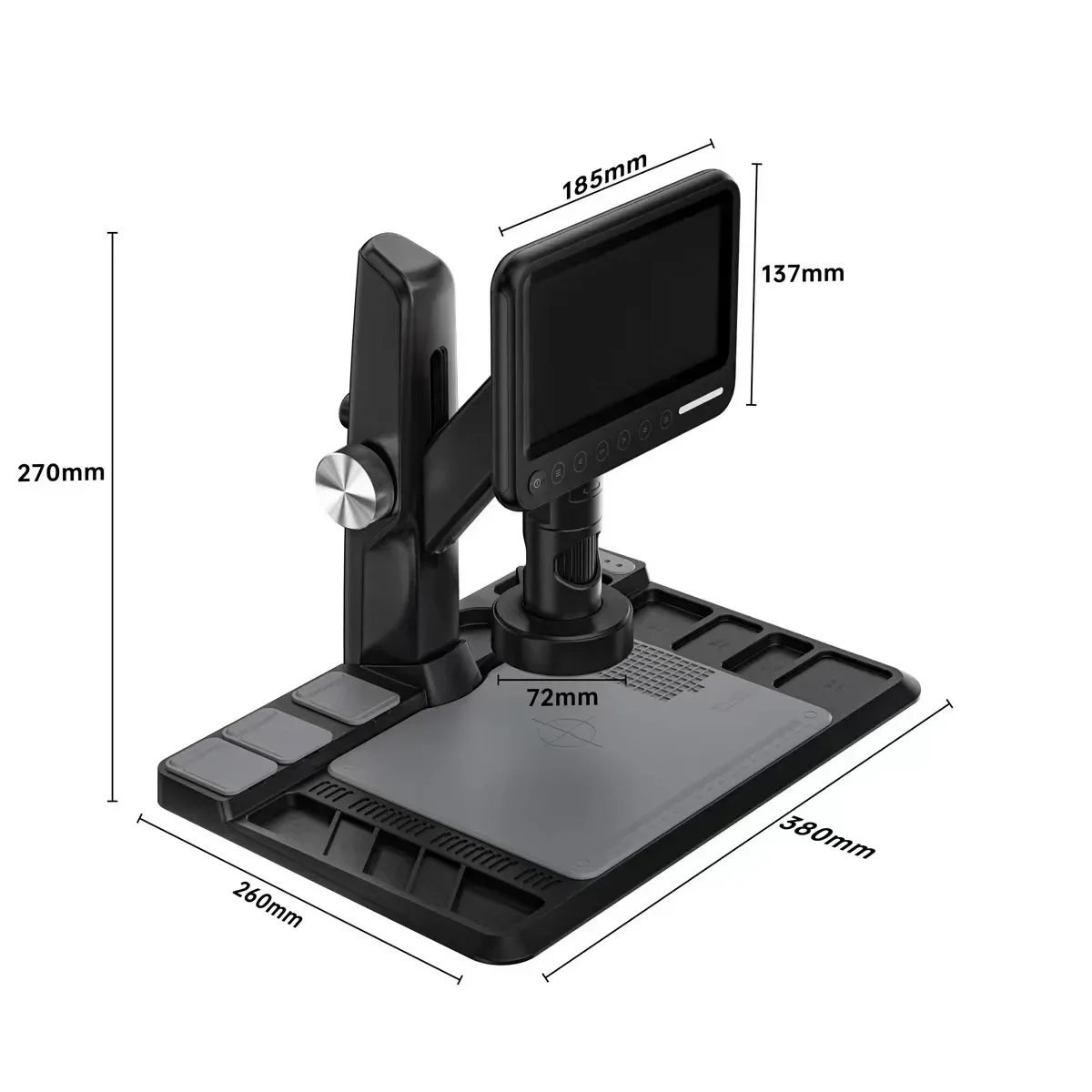 

NEW 1000X HD Electronic Digital Microscope 8 LED Lamps Handheld USB microscopio for industrial magnifier 3 in 1