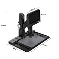 NEW 1000X HD Electronic Digital Microscope 8 LED Lamps Handheld USB microscopio for industrial magnifier 3 in 1